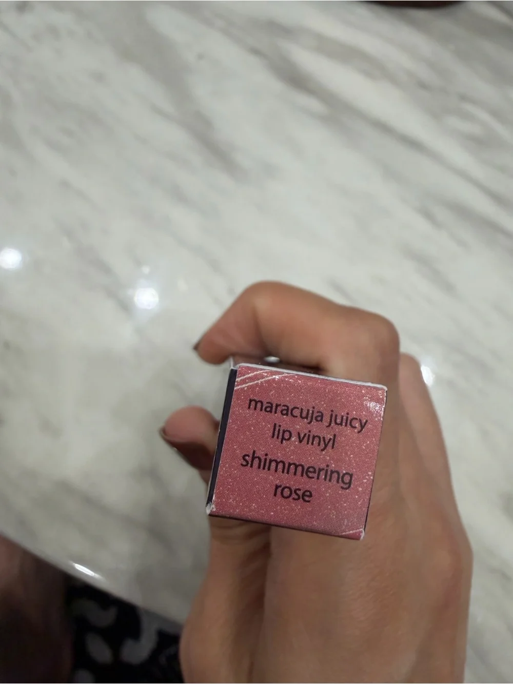 tarte Maracuja Juicy Lip Vinyl - Shimmery Rose Gold